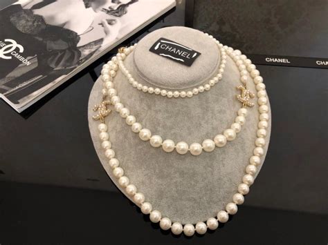 chanel replica pearls|cheap knock off chanel jewelry.